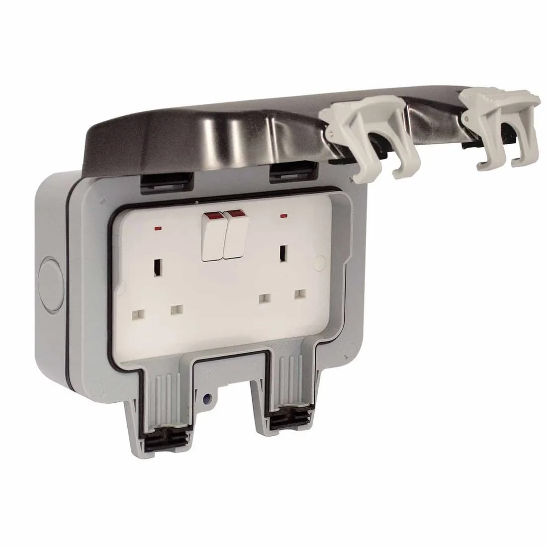 Bg Weatherproof 2G 13A Dp Switched Socket Ip66