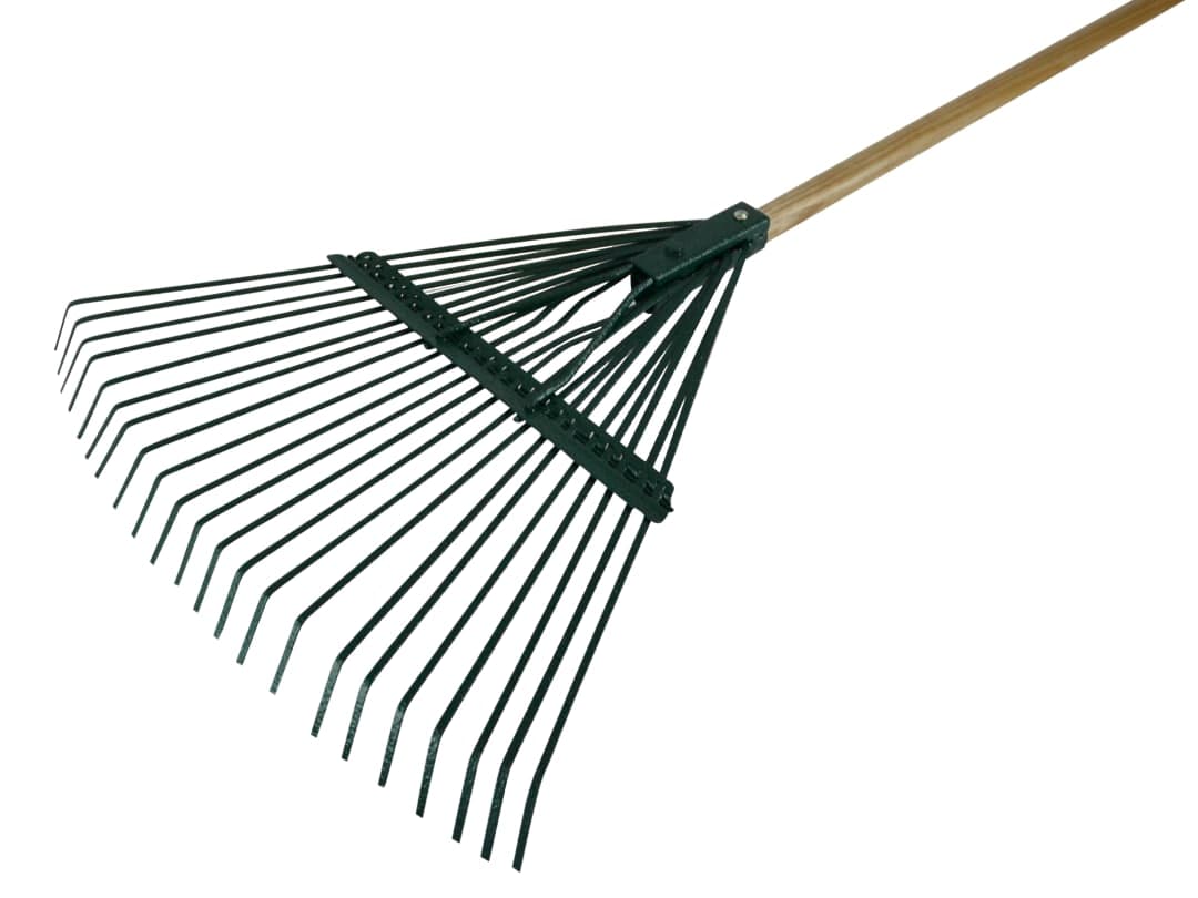 Faithfull Countryman Leaf Rake 22 Flat Tines FAICOULRF