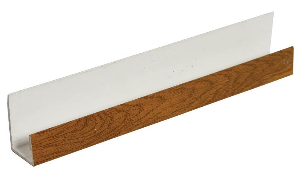 Shiplap Cladding Universal Channel - 3mtr Golden Oak