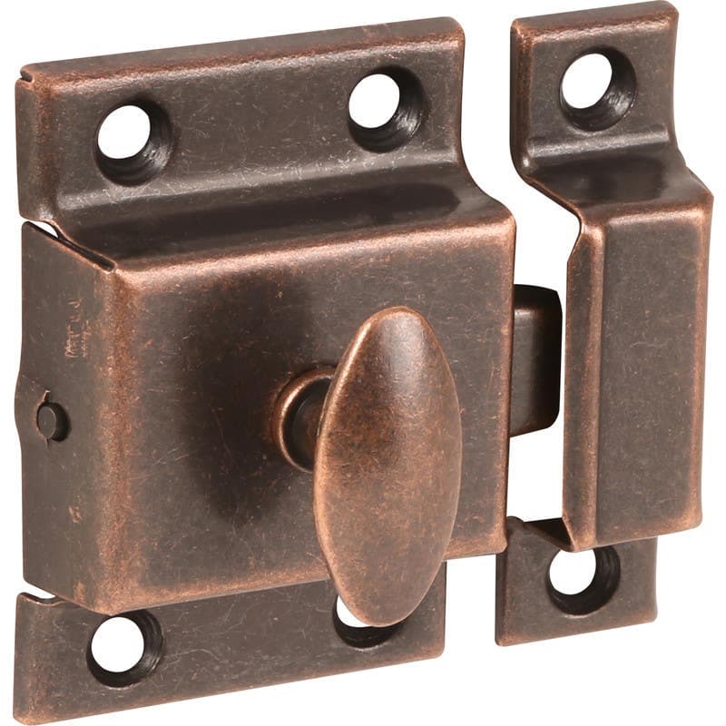 Cupboard Catch - Florentine Bronze - 54mm - Hardware Solutions