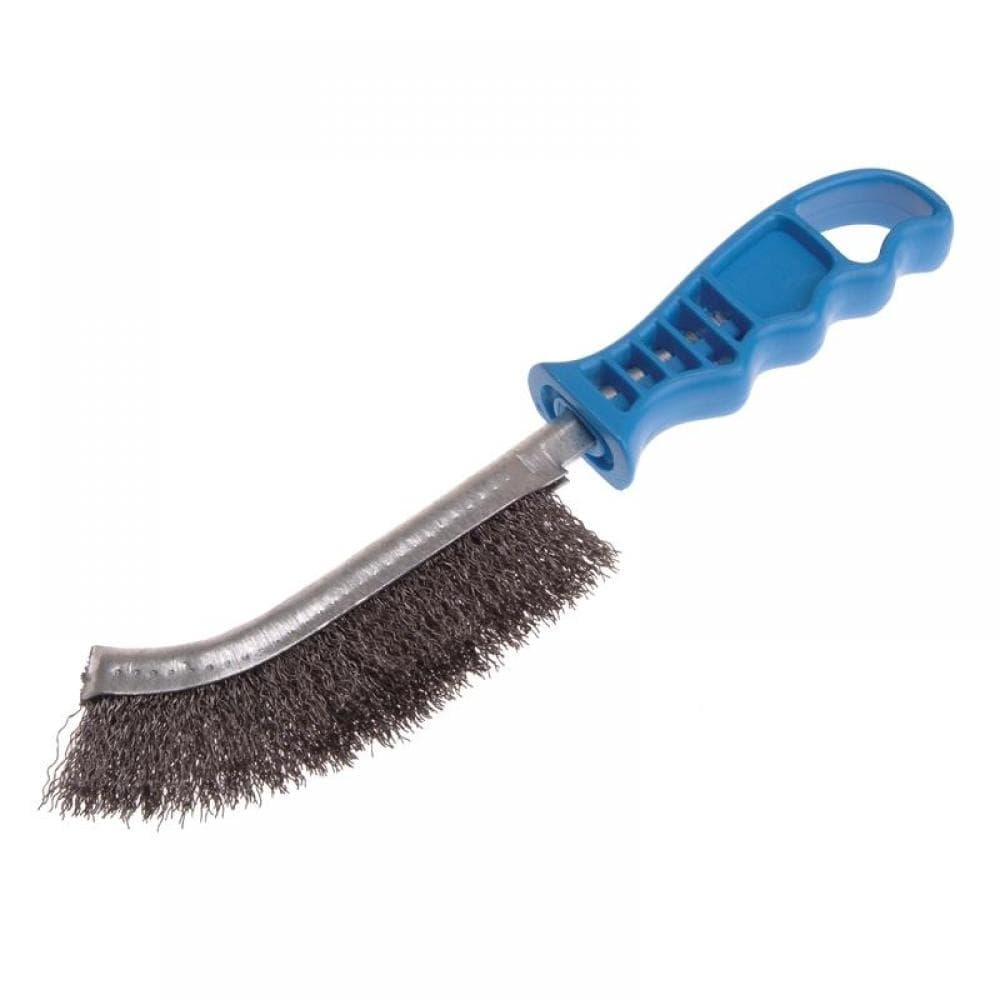 Lessmann 056.301 Universal Hand Brush 260Mm X 28Mm 0.35 Crimped Steel Wire