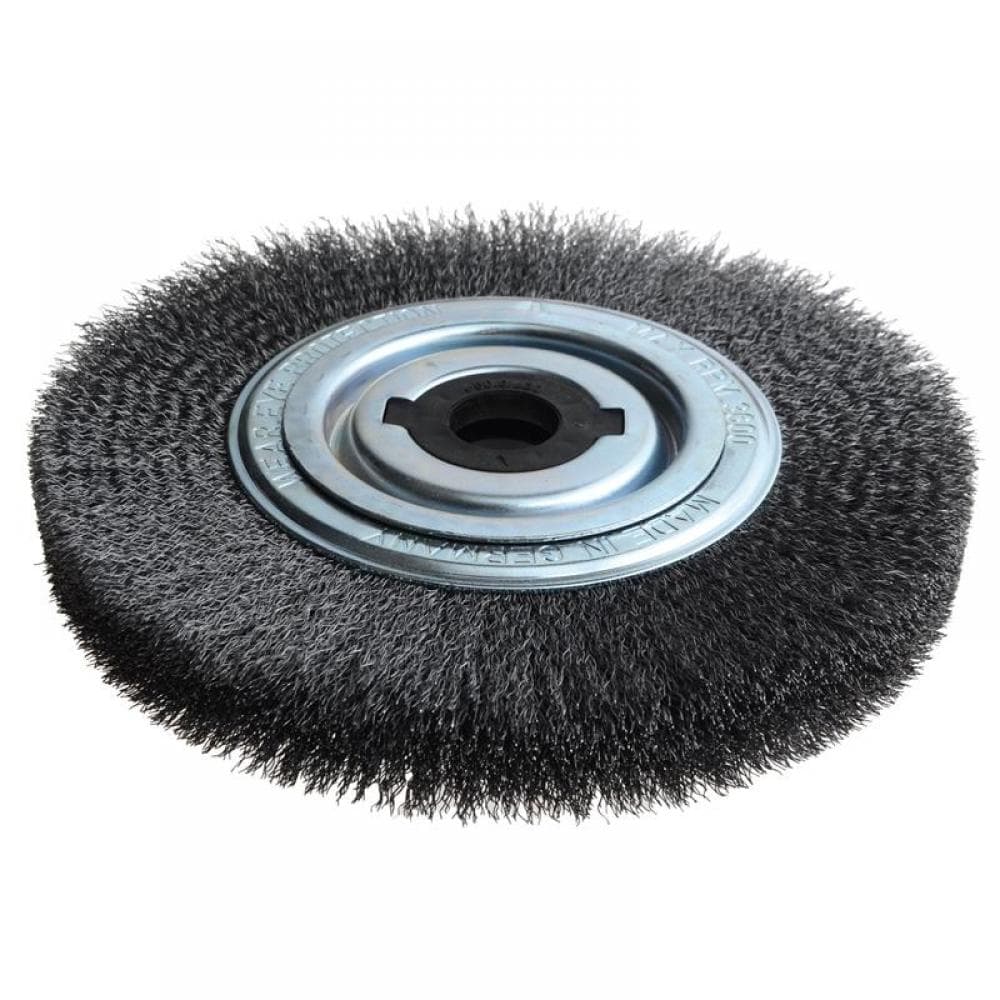 Lessmann 377.162 Wheel Brush D250Mm X W30-35 X 100 Bore Set 4 +1 Steel Wire 0.30