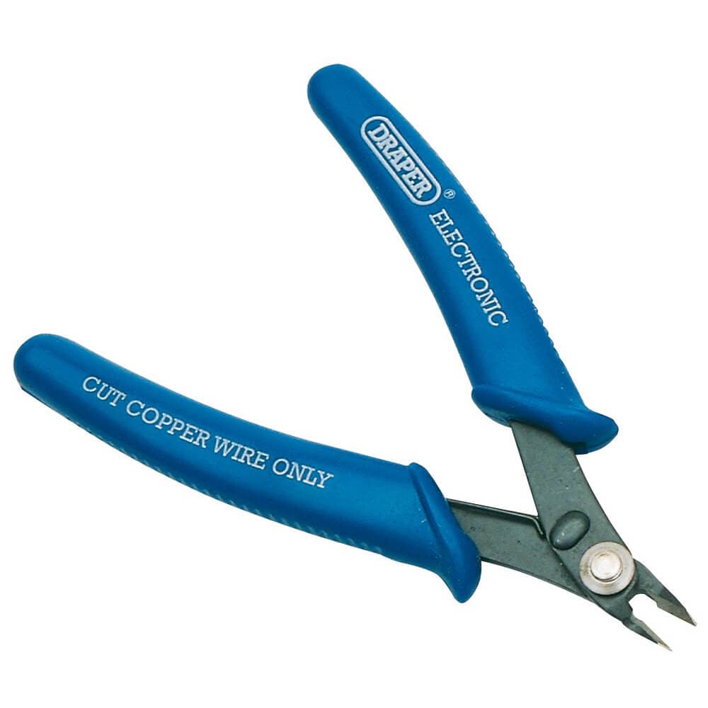 Draper 52589 Electronic Flush Cut Nipper 130Mm each