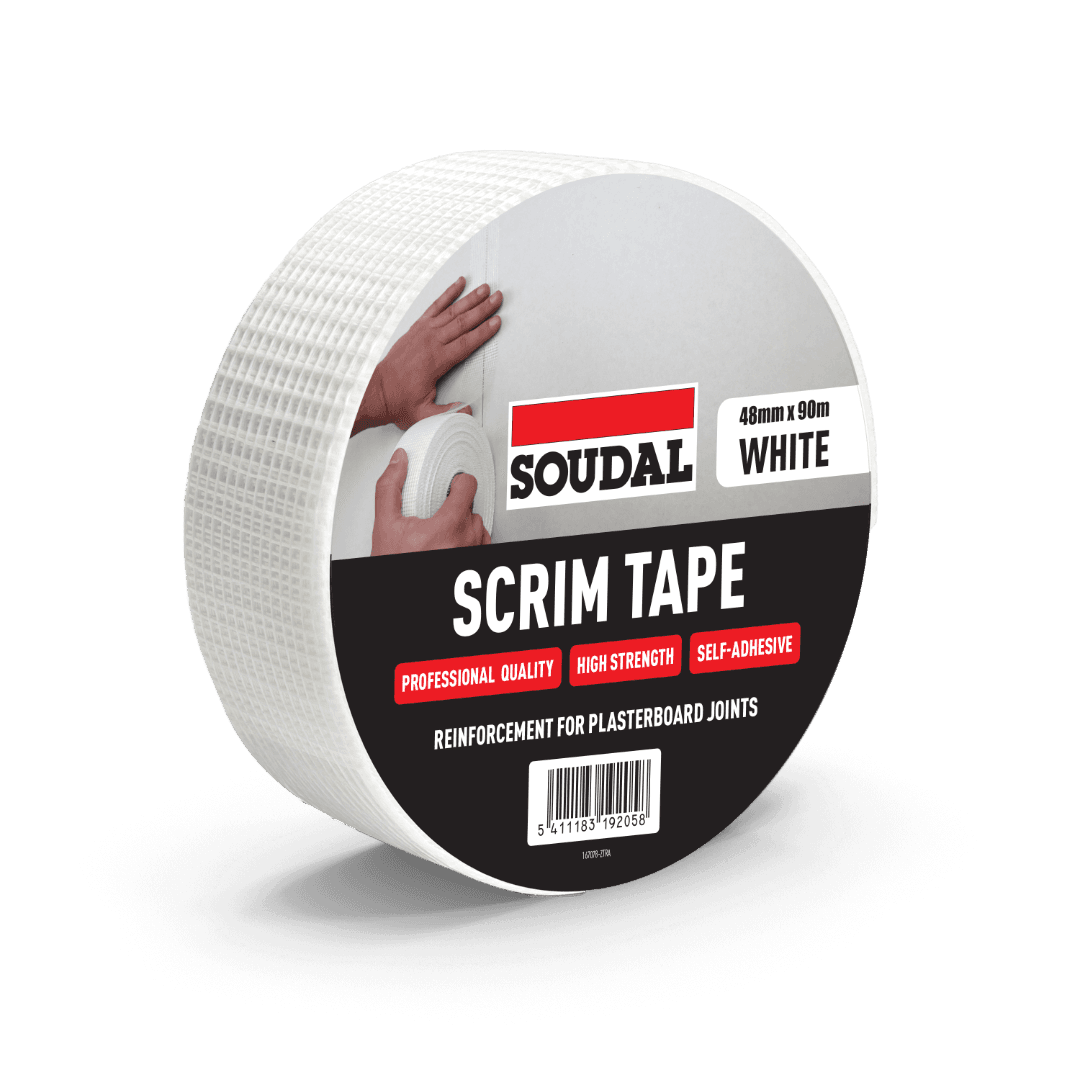 Soudal Scrim Tape White 48Mm X 90M 167078