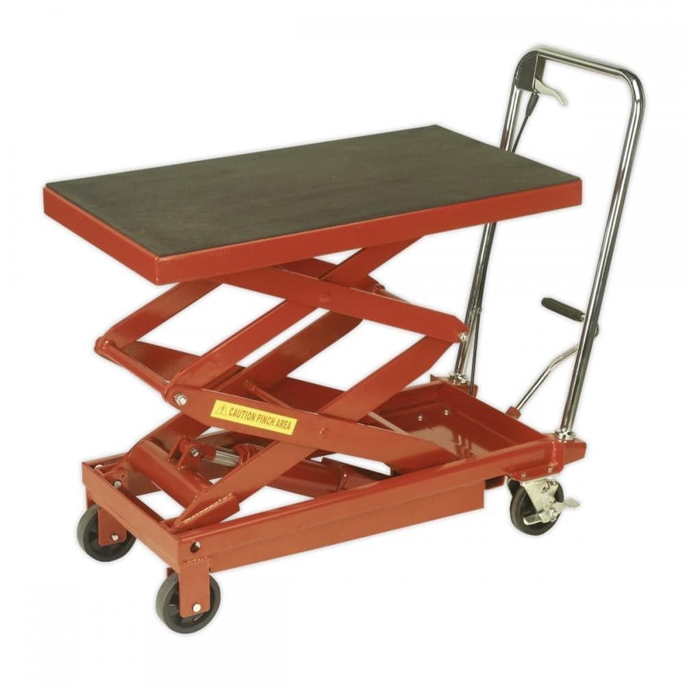 Sealey HPT400H Hydraulic Scissor Lift Platform Table 300Kg