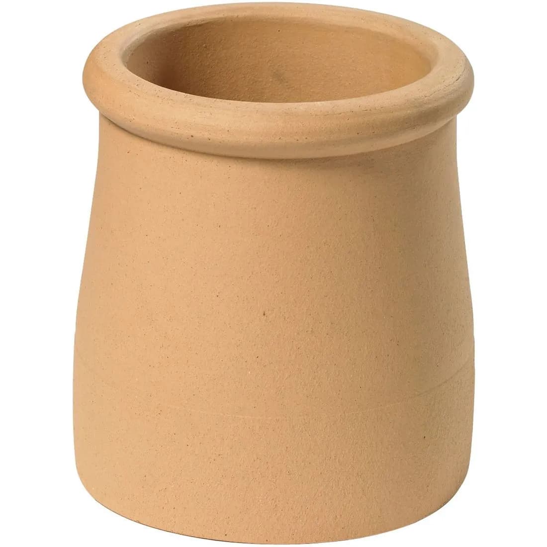 Chimney Pot Roll Top Buff 300Mm