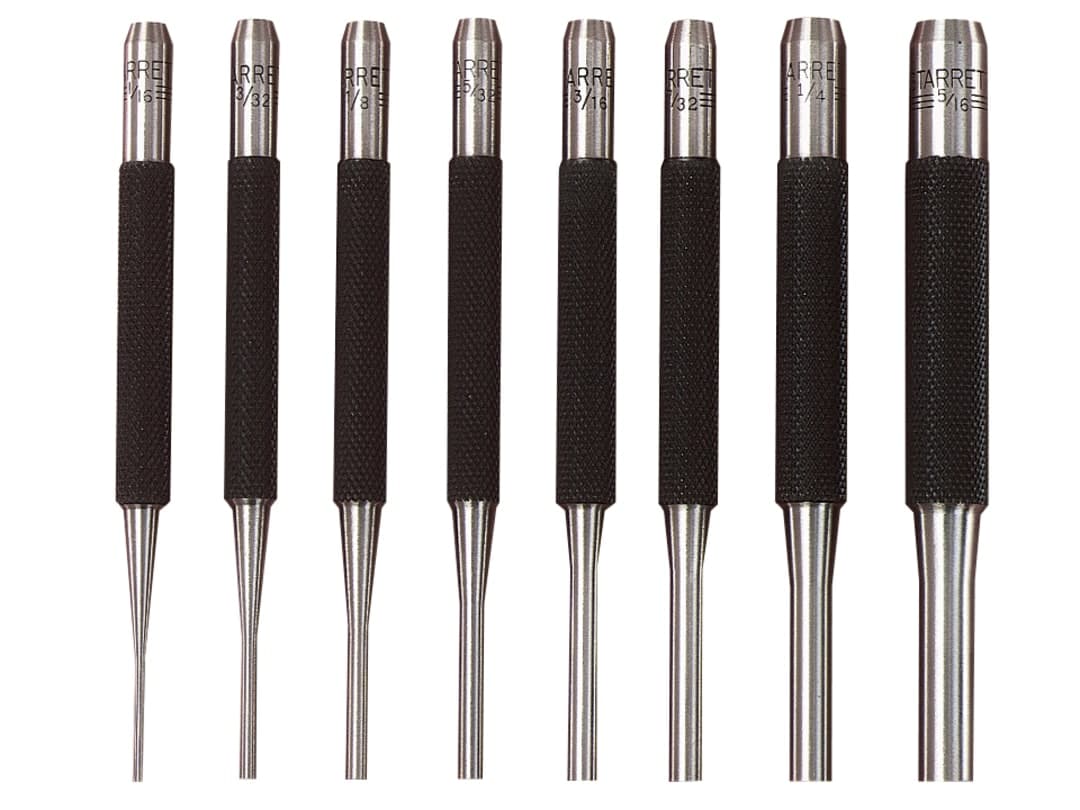 Starrett S565PC Pin Punch Set 8 Piece DB522