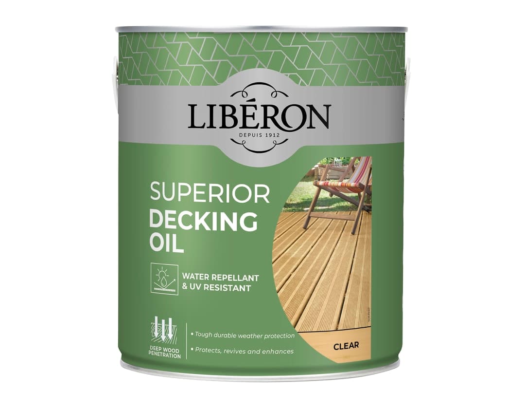 Liberon Superior Decking Oil Clear 5 litre 126106