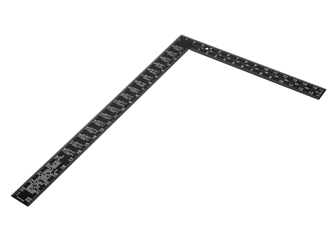Faithfull Black Steel Roofing Square 400 x 600mm (16 x 24in) FAICS600400