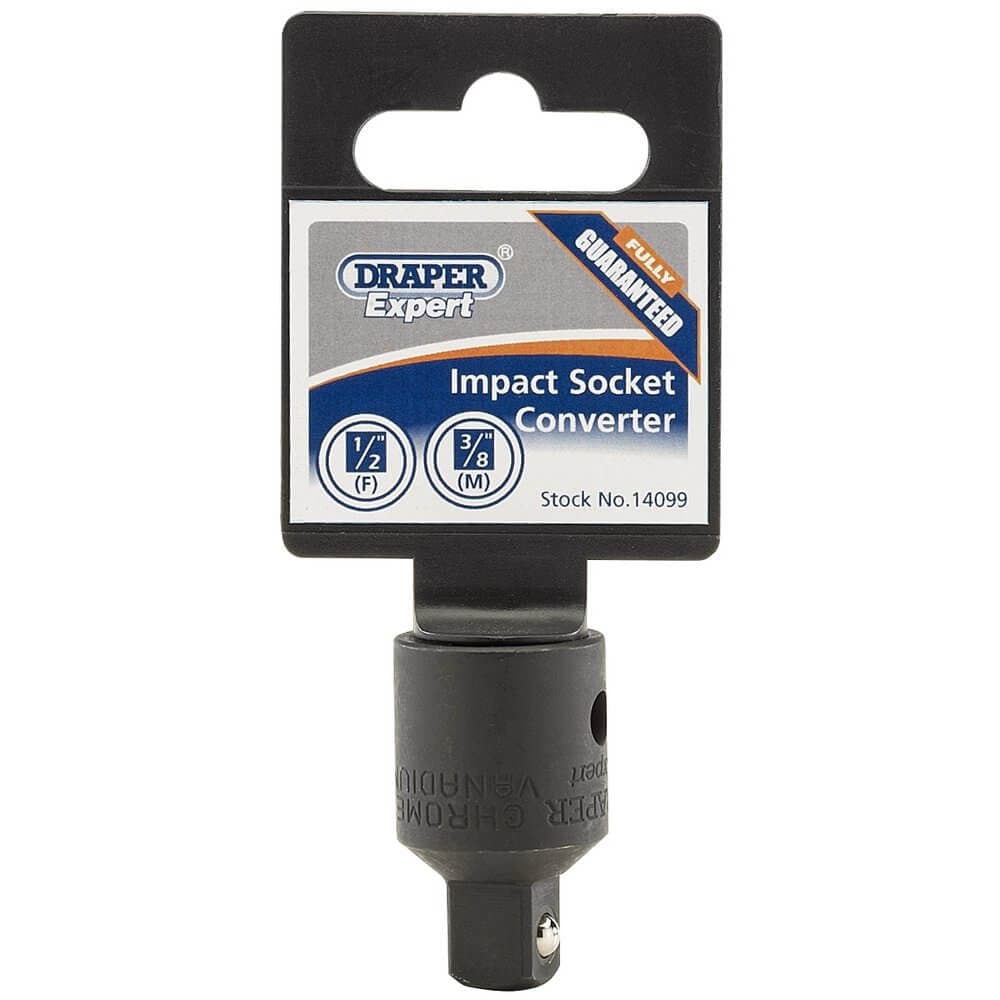 Draper Expert 14099 Impact Socket Converter 1/2in(F) X 3/8in(M) each