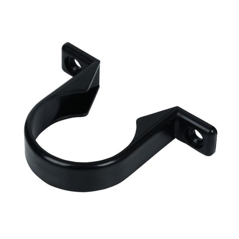 Floplast 32Mm Black Abs Pipeclip WS34B