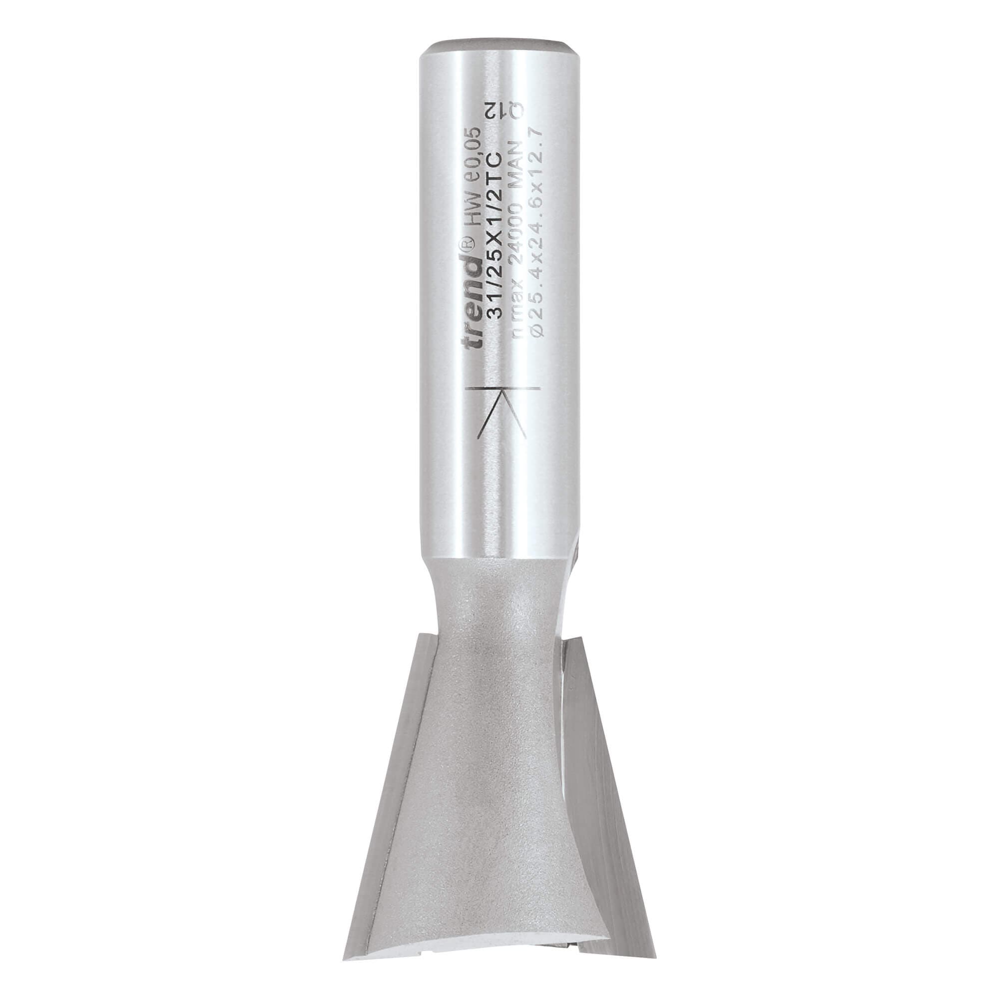 Trend Dovetail Cutter 104 Degrees X 25.4Mm Diameter Pk 1 31/25X1/2TC