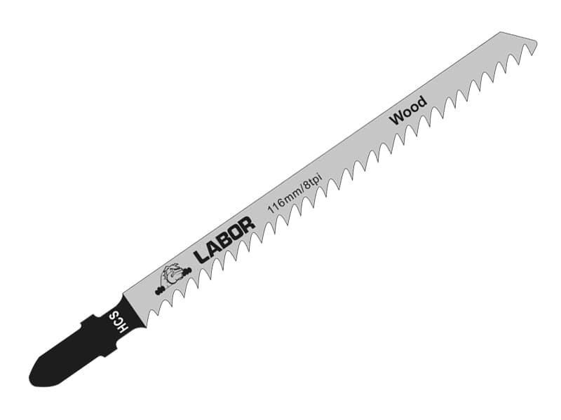 Labor Hcs Jig Saw Blades - Wood | 119Mm | Per 5 LABZBJ01500