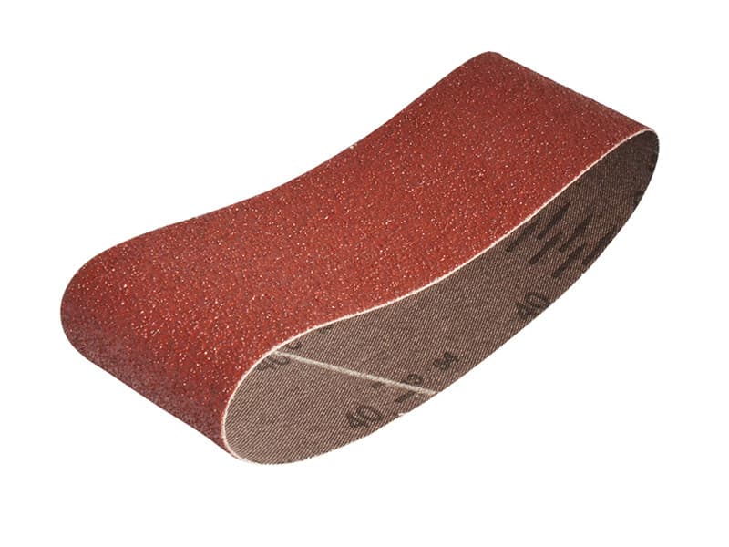 Faithfull 711882 Cloth Sanding Belt 400 X 60Mm Coarse 60G (Pack 3)