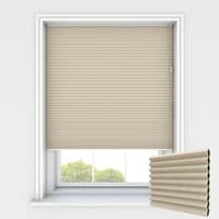 Luna Taupe Thermal Blackout Honeycomb Blinds Cellular