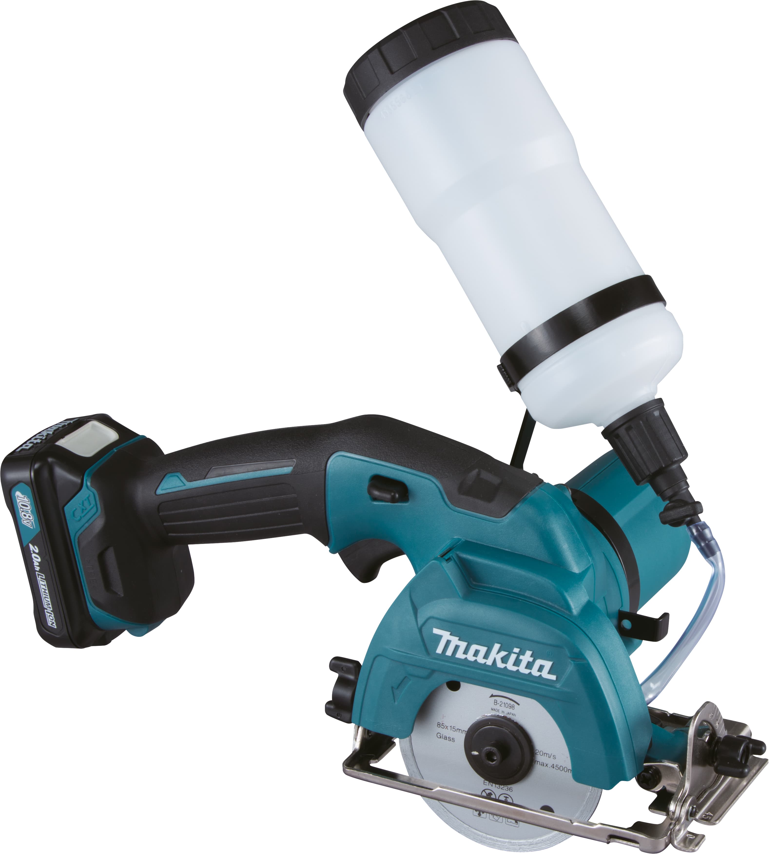 Makita CXT 12V Cordless 85mm Ceramic Tile Cutter 2 X 2.0Ah Li-Ion Batteries CC301DWAE