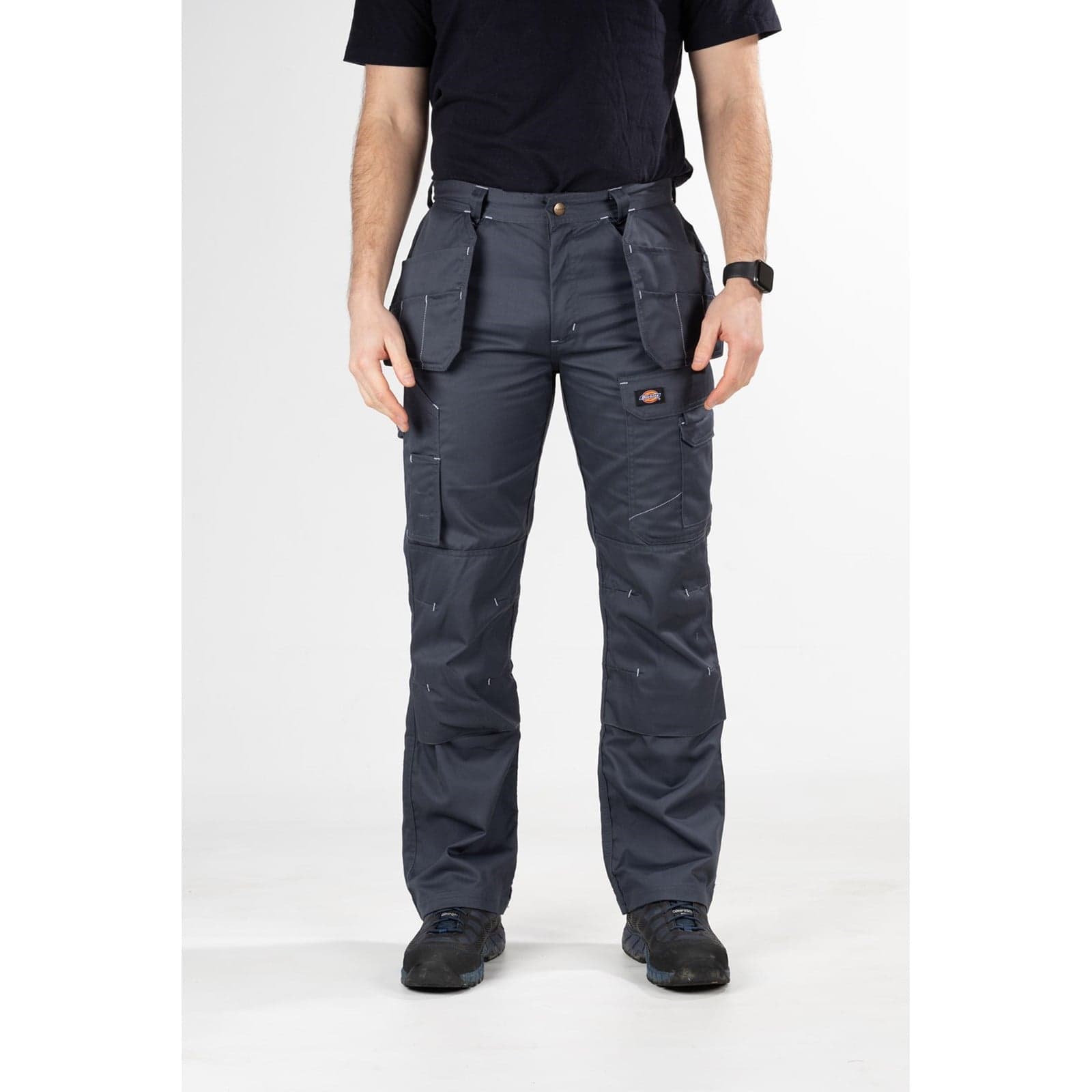 Dickies Redhawk Pro Trousers Size 32 Grey 36219-74532-04"