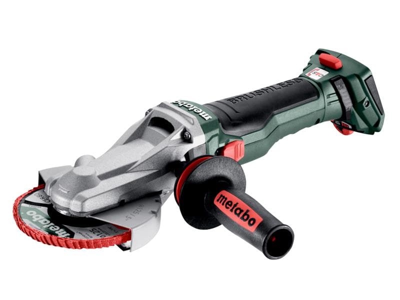 Metabo 601308840 Wvbf 18 Ltx Bl 15-125 Quick Flat-Head Angle Grinder 18V Bare Unit