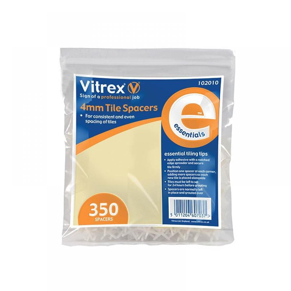 Vitrex 102010 Essential Tile Spacers 4Mm (Pack 350)