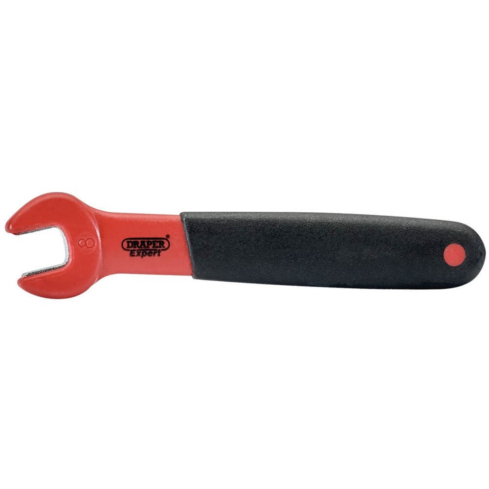 Draper Expert 99466 Vde Approved Fully Insulated Open End Spanner 8Mm each