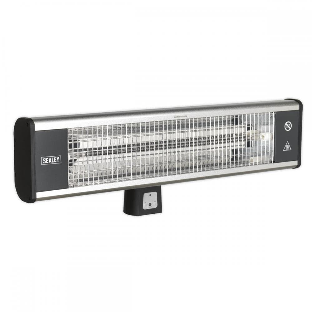 Sealey IWMH1809R High Efficiency Carbon Fibre Infrared Wall Heater 1800W/230V
