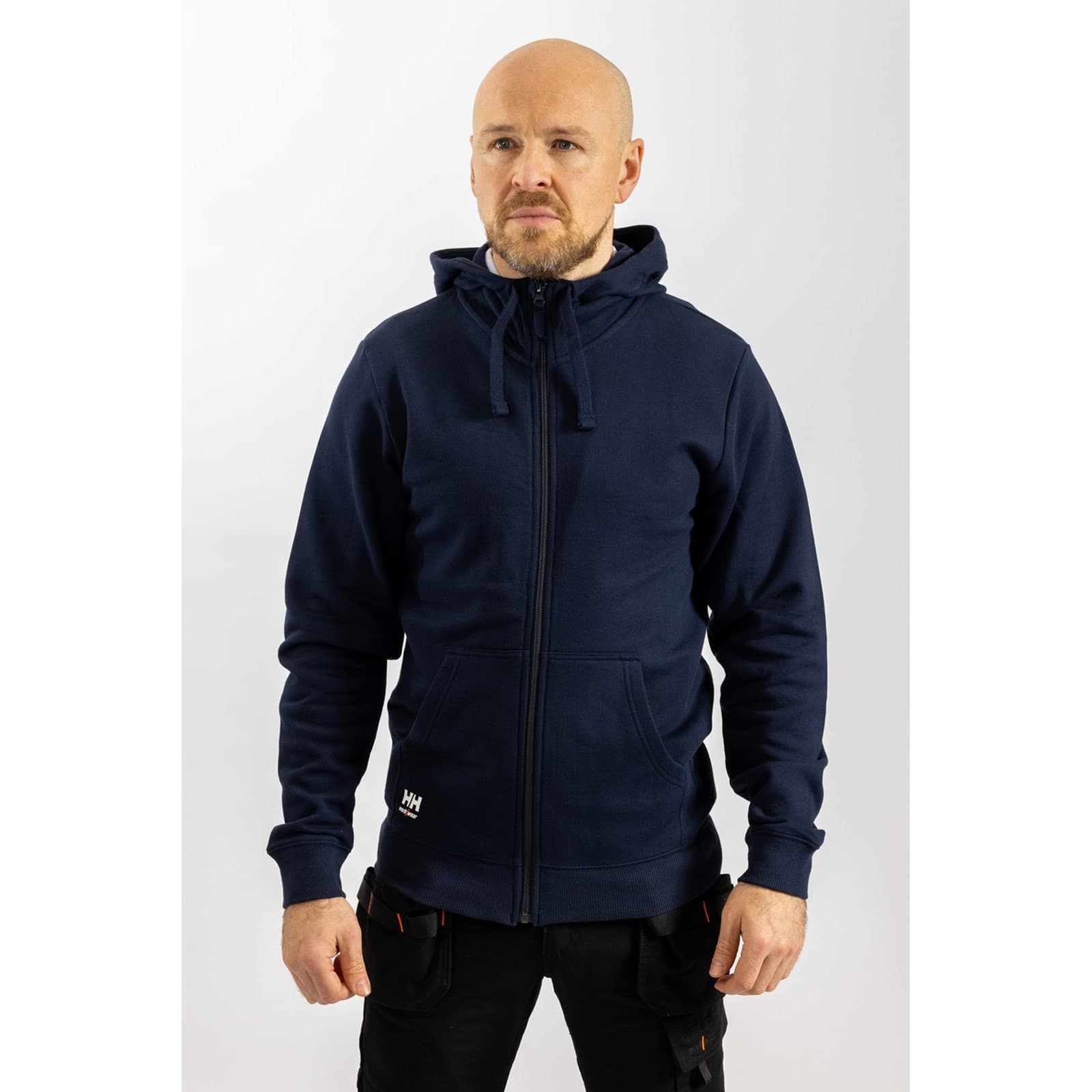 Helly Hansen Workwear Manchester Zip Hoodie Size XL Navy 40726-76071-06