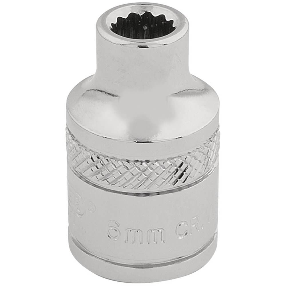 Draper Expert 32766 Hi-Torq® 12 Point Socket 3/8in Sq. Dr. 6Mm each