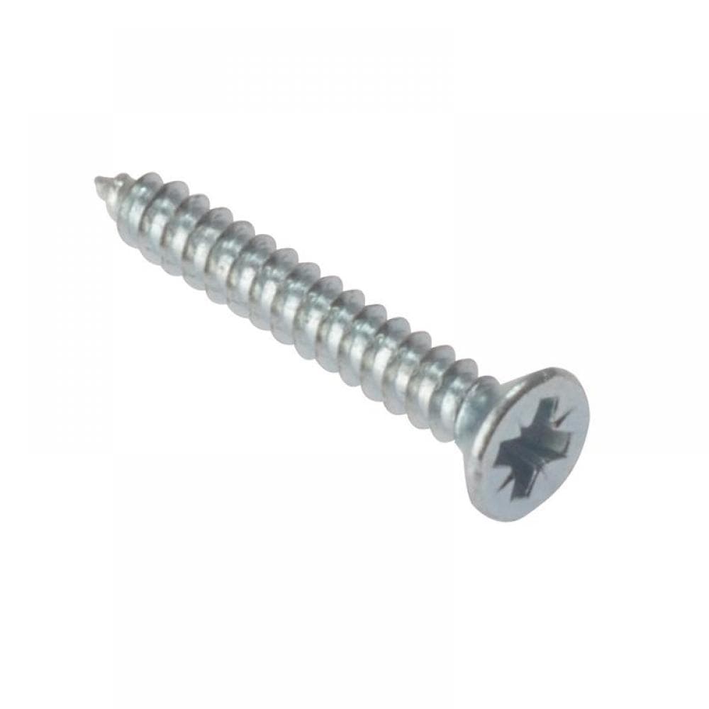 Forgefix STCSK346ZP Self-Tapping Screw Pozi Compatible Csk Zp 3/4In X 6 Box 200