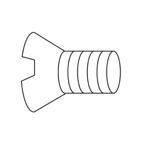 Trend M4 X 6Mm Countersunk Pozi Machine Screw Pk 1 WP-SCW/66