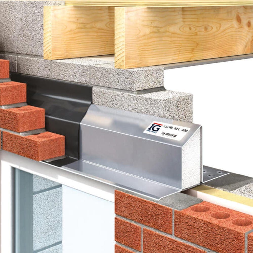 IG Heavy Duty Steel Cavity Wall Lintel 1350mm x 110mm - L1/HD WIL 50