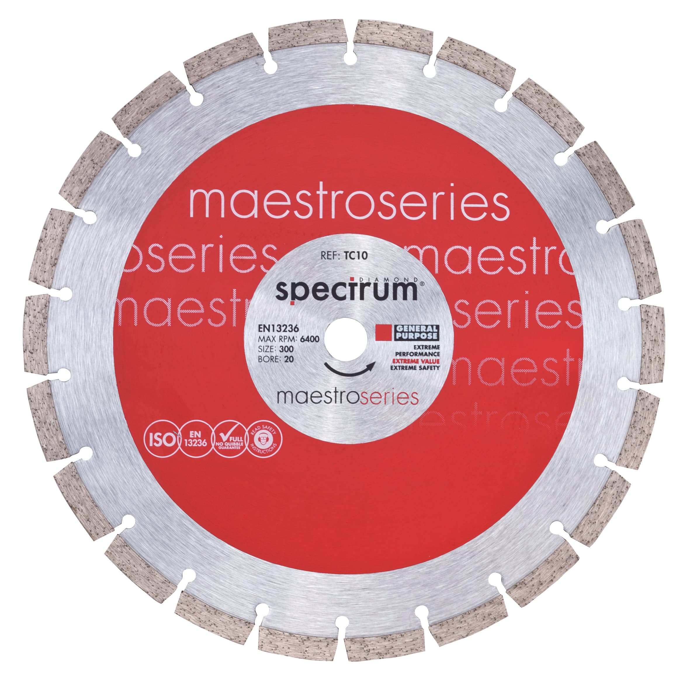 Spectrum General Purpose Segmented Diamond Blade TC10 230mm