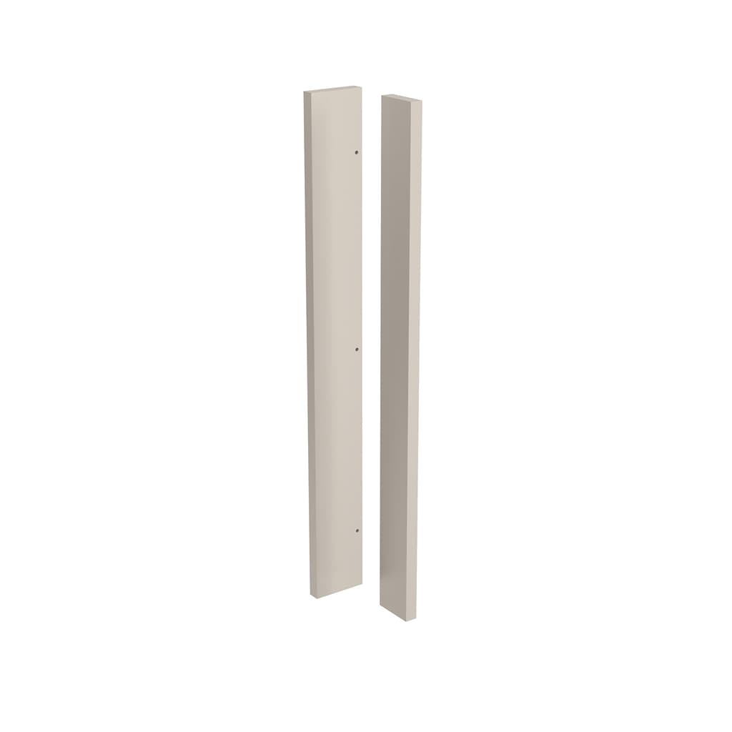 Flatpack Corner Post Slab Super Gloss Light Grey