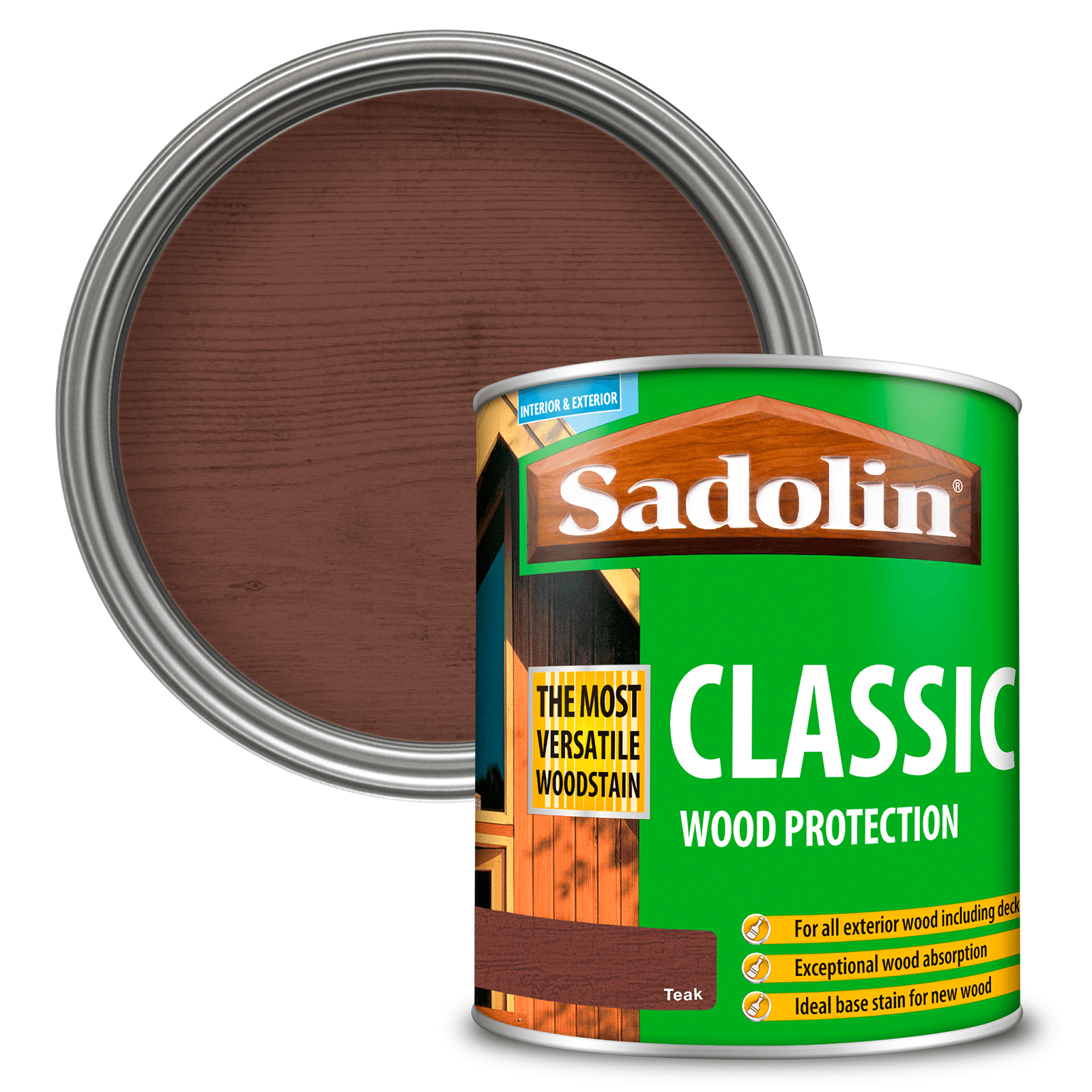 Sadolin Classic Wood Protection 1L Teak