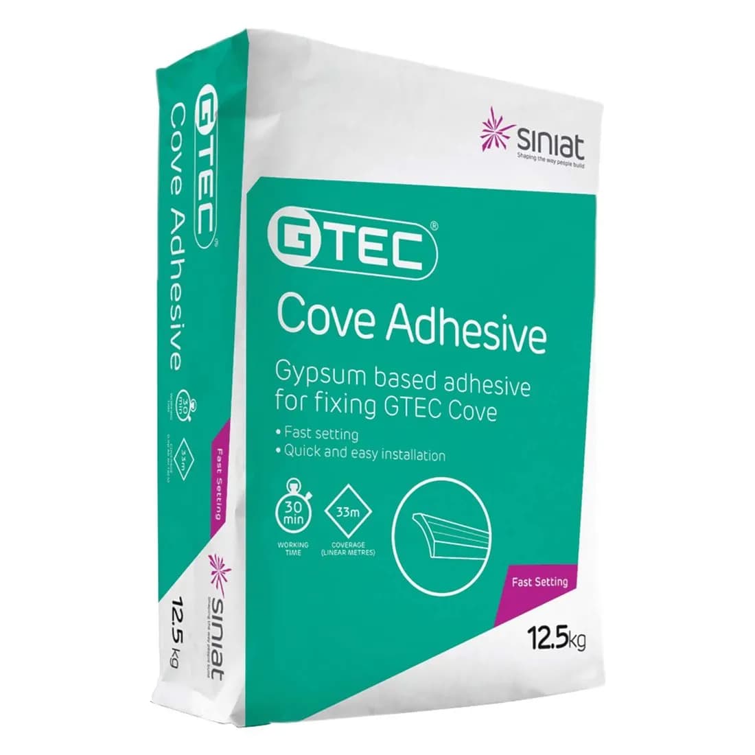 Siniat Cove Adhesive 12.5Kg Gypsum Based