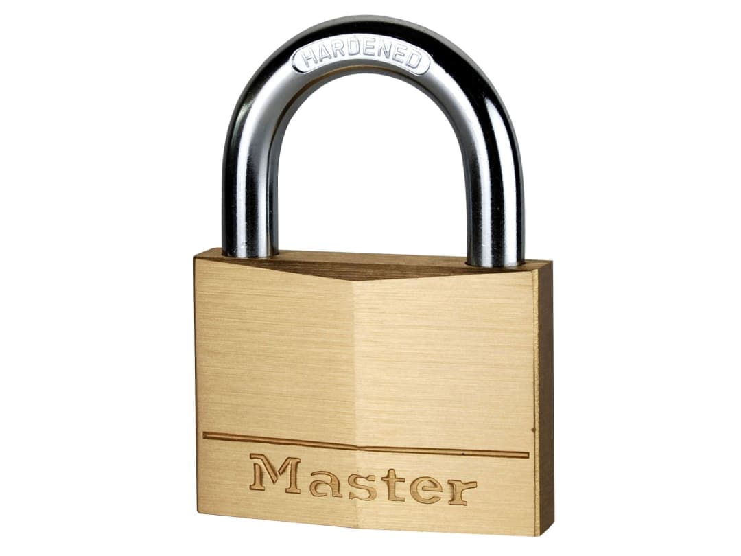 Master Lock Solid Brass 70mm Padlock 6-Pin 170EURD