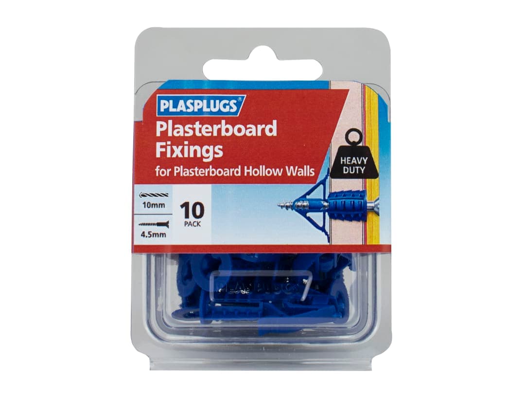 Plasplugs Plasterboard Fixings Heavy Duty x 10 HCF110 HCF110