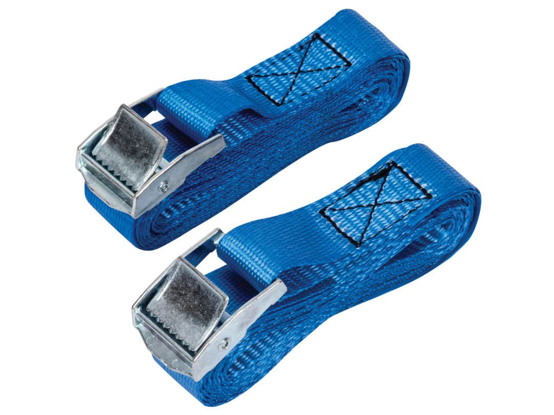 Olympia Cam Buckle 25mm x 2.5m (1in x 100in) 2 Piece 05-514