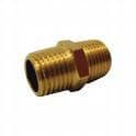 Brass Nipple Hexagonal - 3/8"