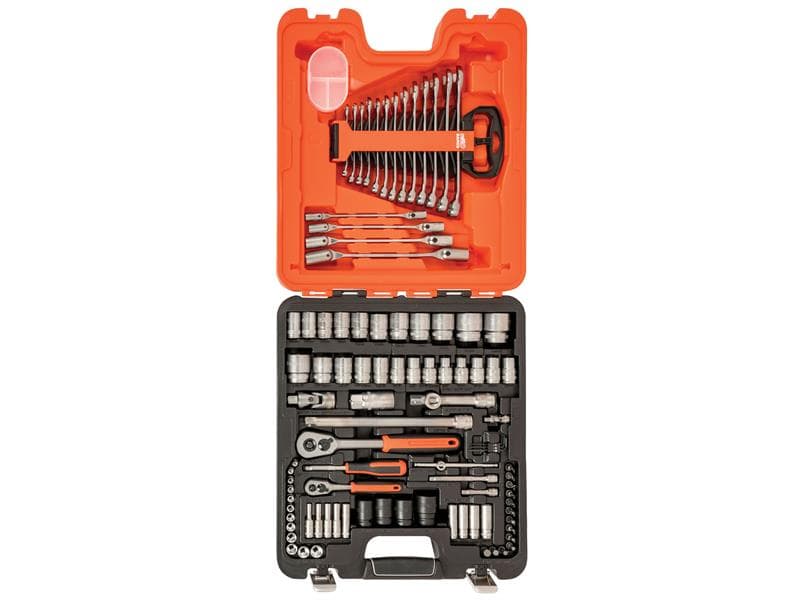 Bahco S87+7 S87+7 1/4 & 1/2In Drive Socket & Spanner Set 94 Piece