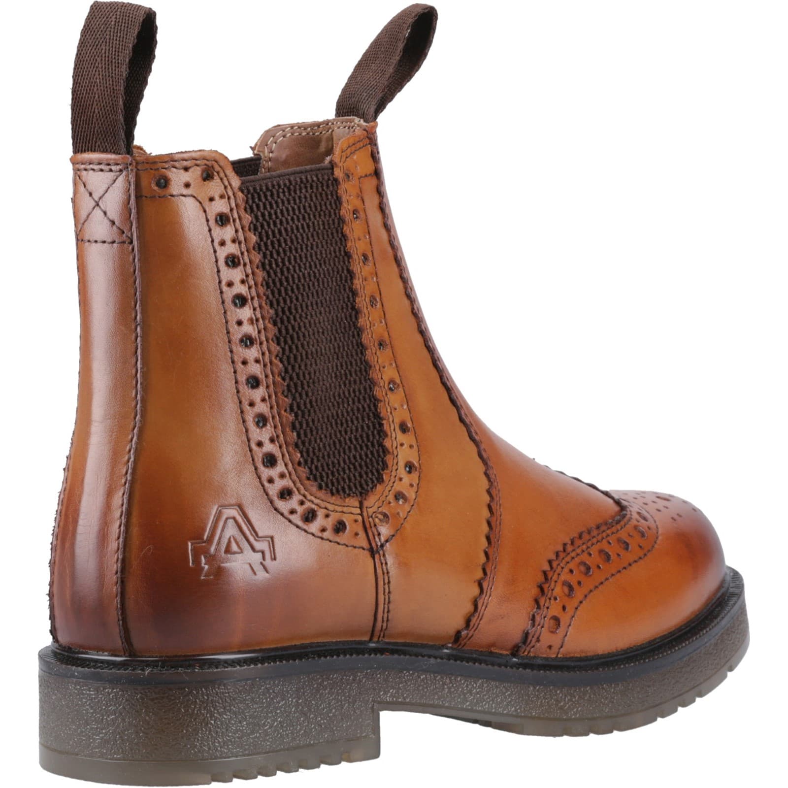 Amblers Dalby Pull On Brogue Boot Size 11 24280-40039-11