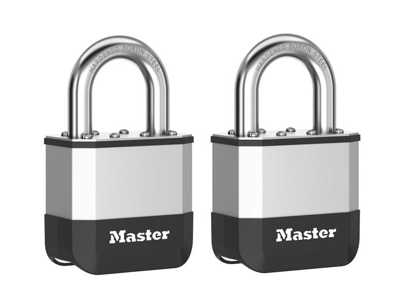 Master Lock PK5EURT Elite™ Laminated 52Mm Padlock - 25Mm Shackle (Pack Of 2)