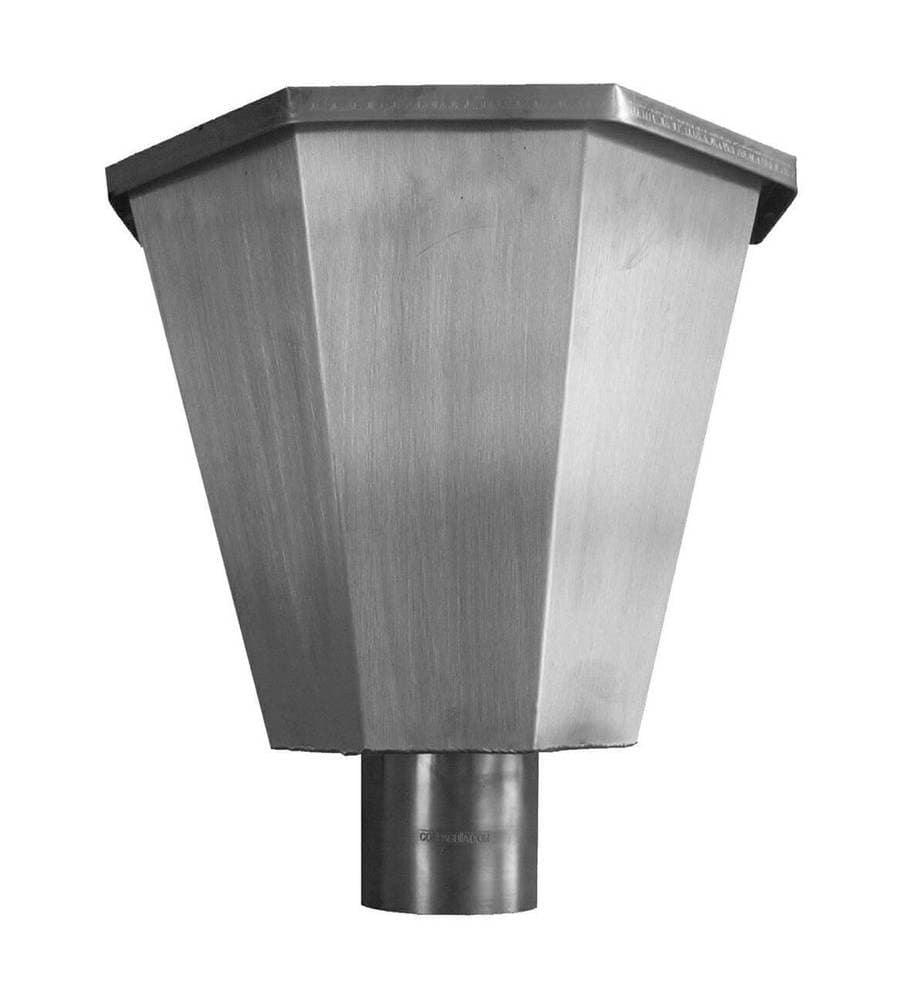 Zinc Gutter Margaret Hopper - 80mm