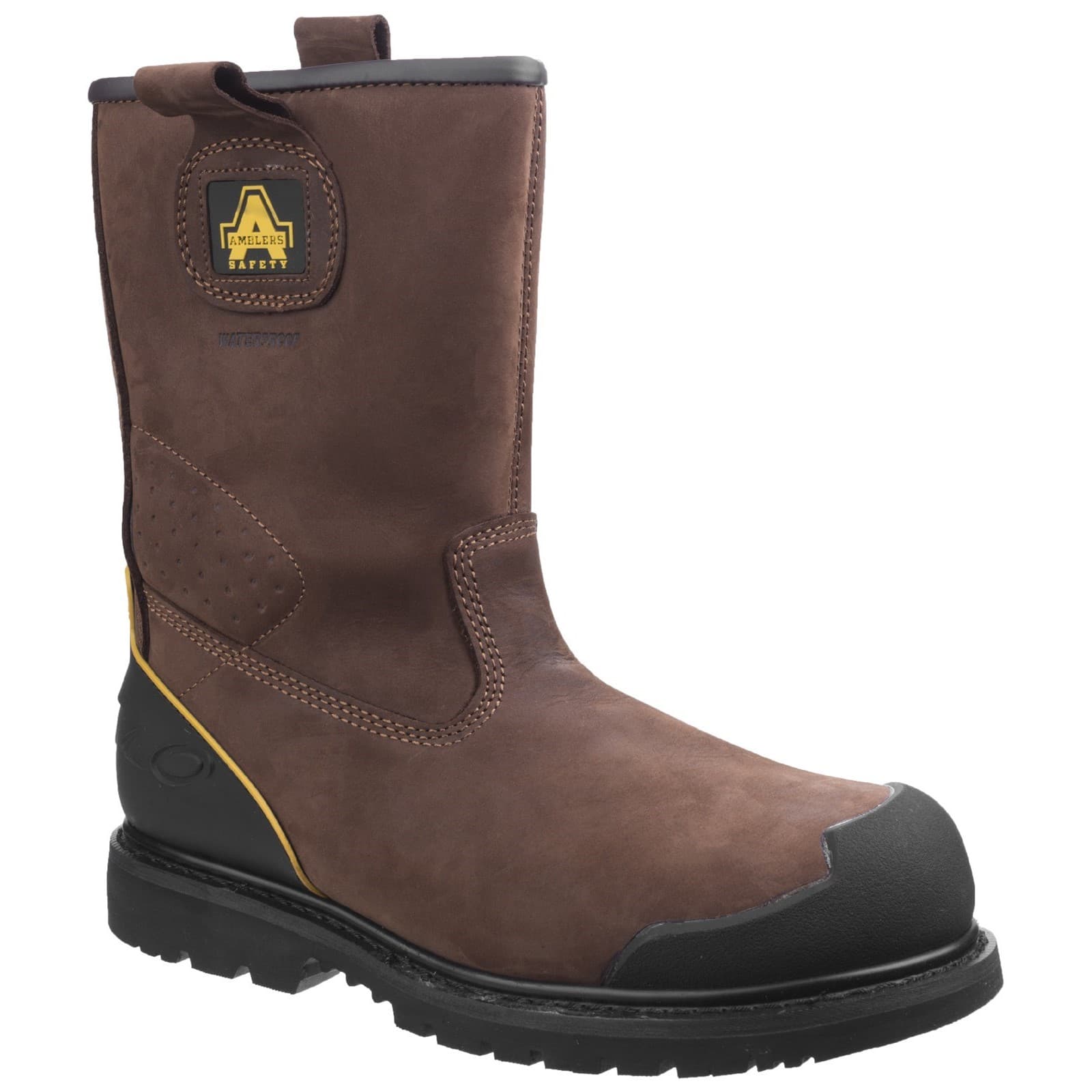 Amblers Safety Fs223 Goodyear Welted Waterproof Pull On Industrial Safety Boot Size 7 20431-32274-07