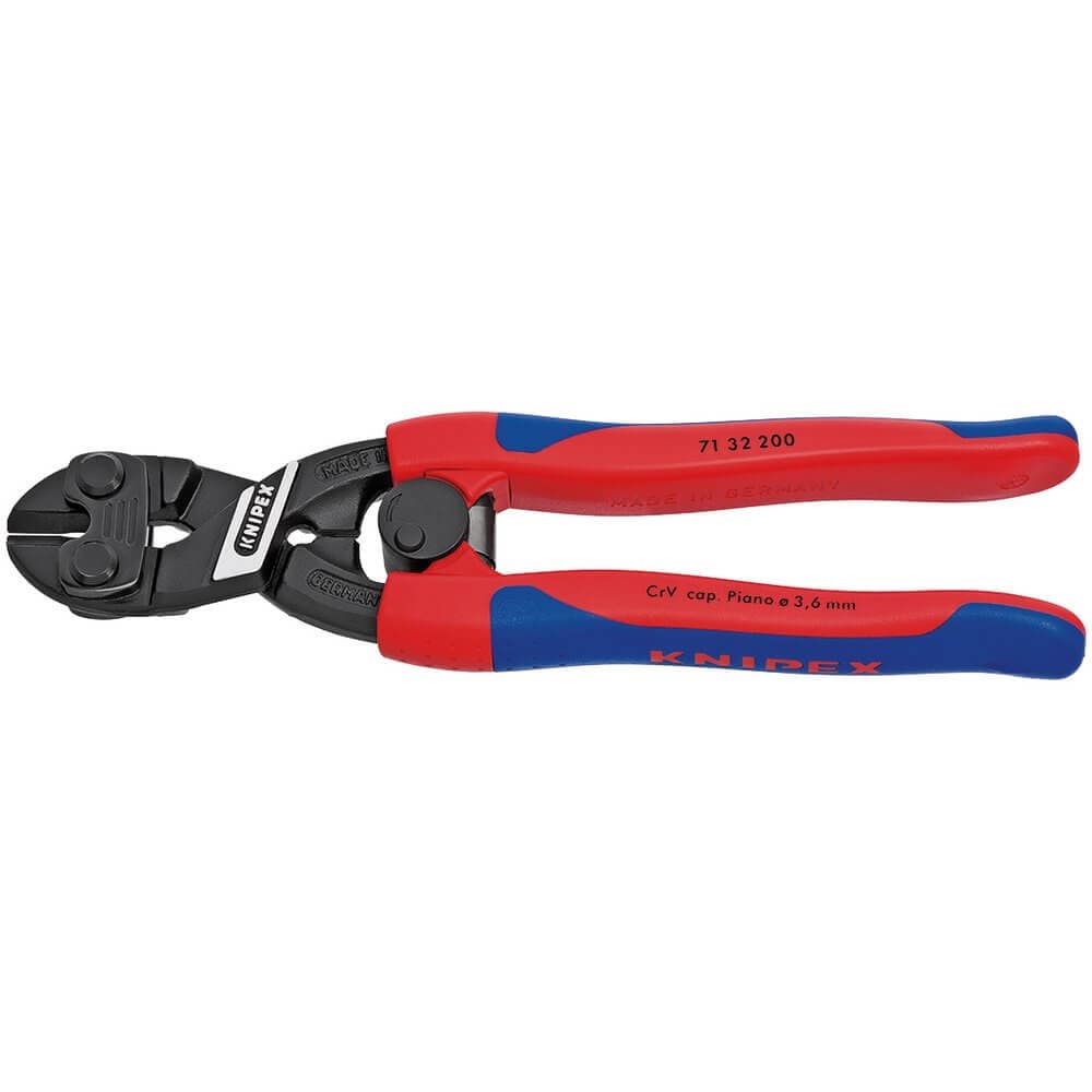 Knipex 49197 Cobolt® 71 32 200Sb Compact Bolt Cutters With Sprung Handle 200Mm each