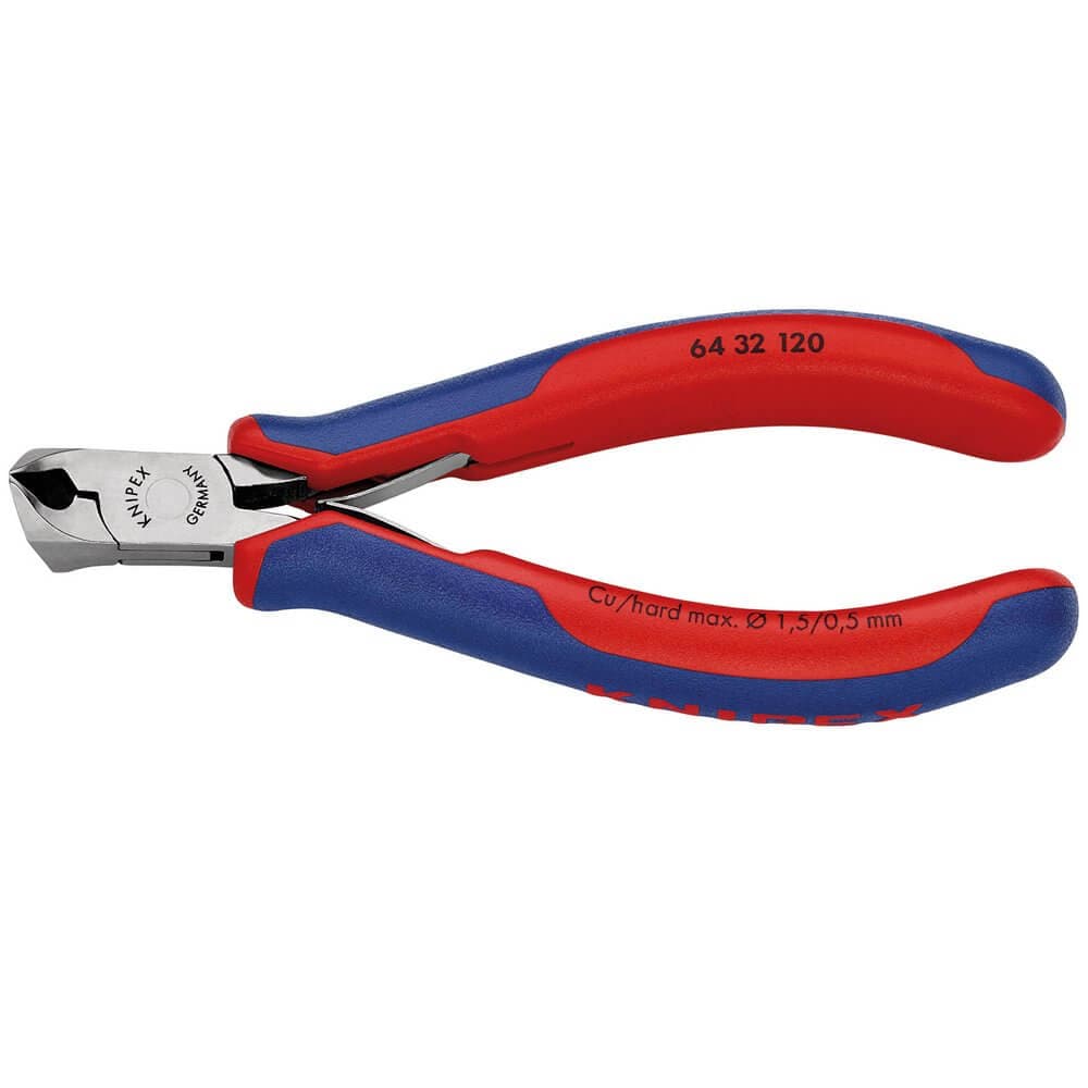 Knipex 27716 64 32 120 Electronics Oblique End Cutting Nipper 120Mm each