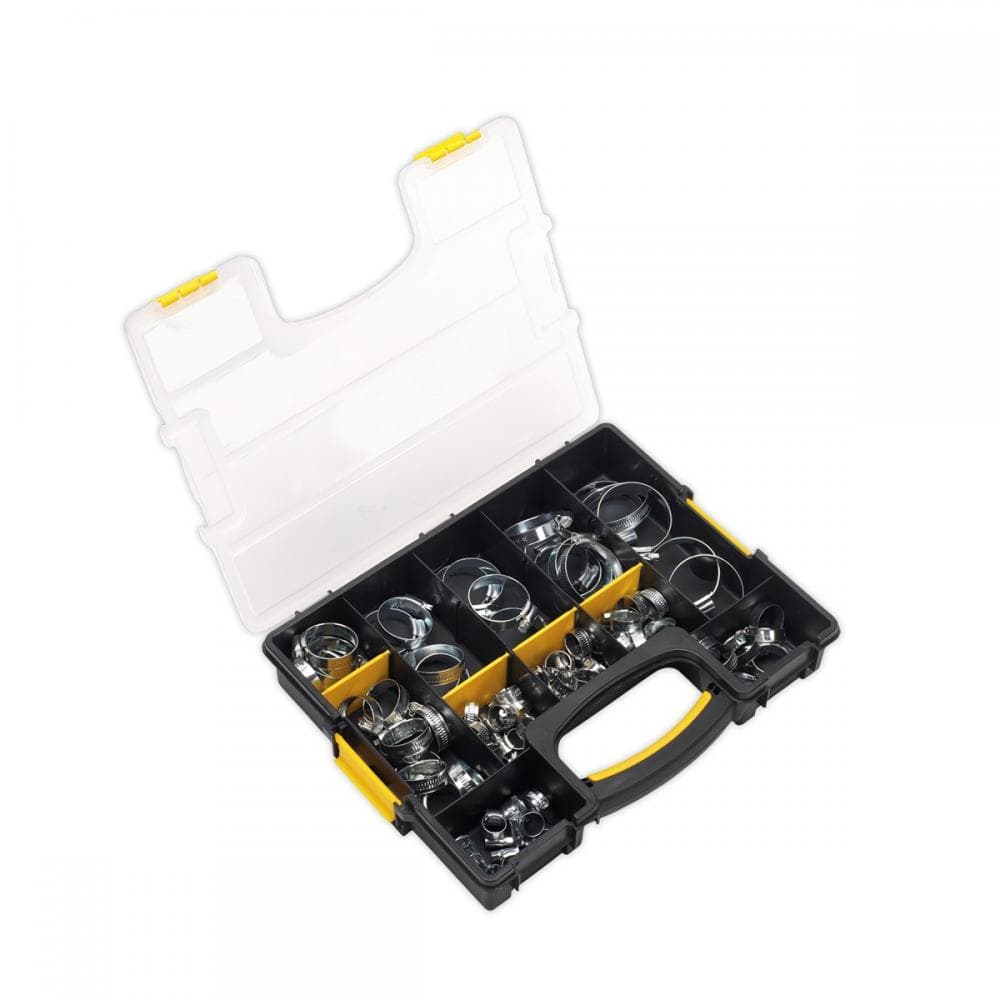 Sealey SHC85AC Hose Clip Assortment 85Pc Ø8-57Mm