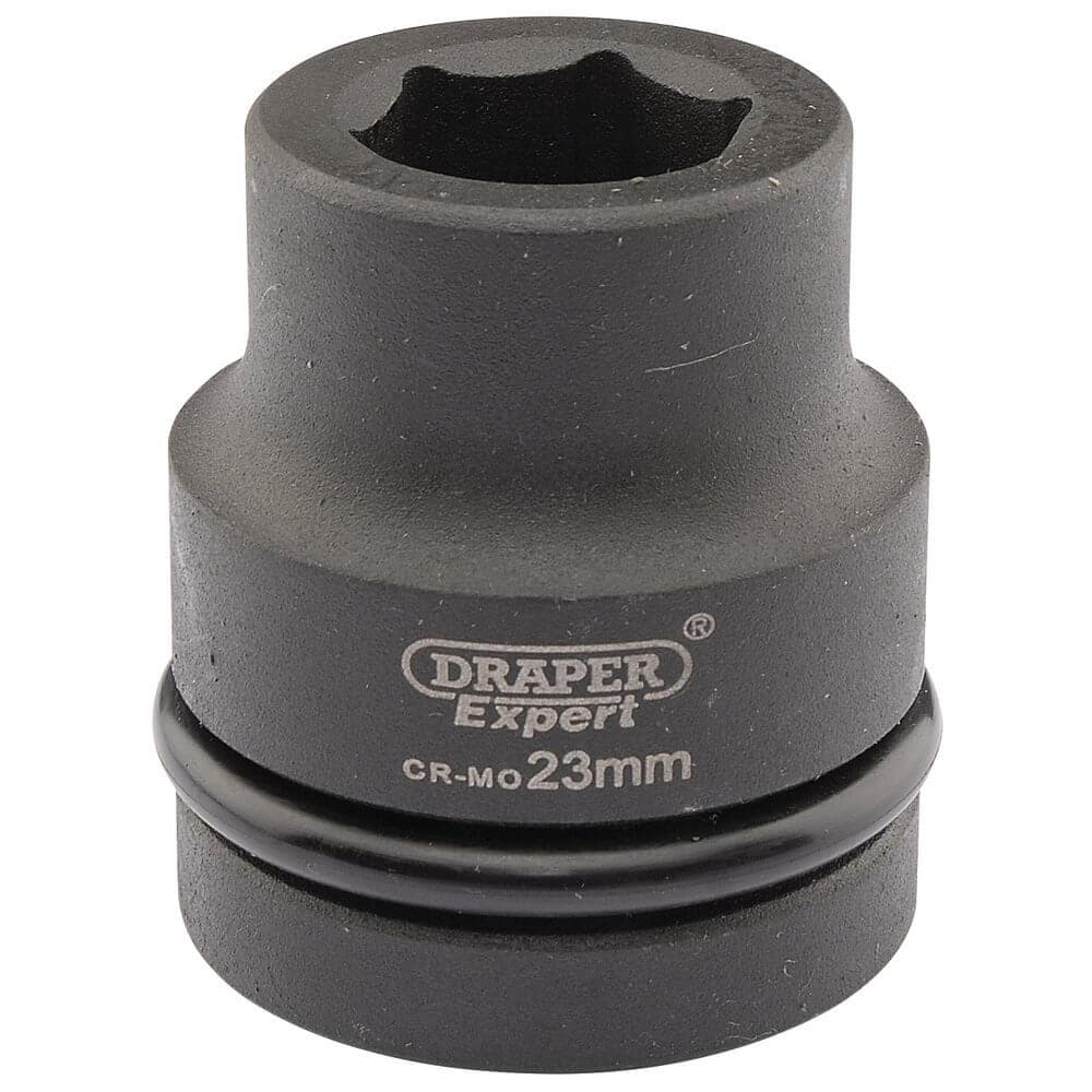 Draper Expert 05104 Expert Hi-Torq® 6 Point Impact Socket 1in Sq. Dr. 23Mm each