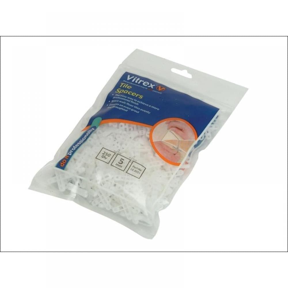 Vitrex 102042 Floor Tile Spacers 4Mm (Pack 500)