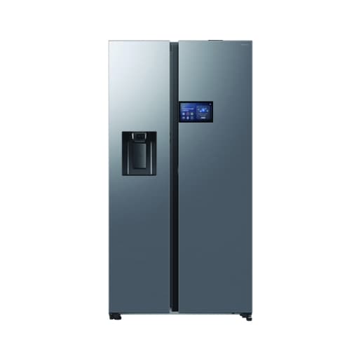 Samsung Series 9 Fridge Freezer Silver - RS90F64EETEU
