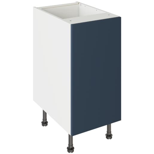 Flatpack 400 Base Kitchen Cabinet Slab Supermatt Blue
